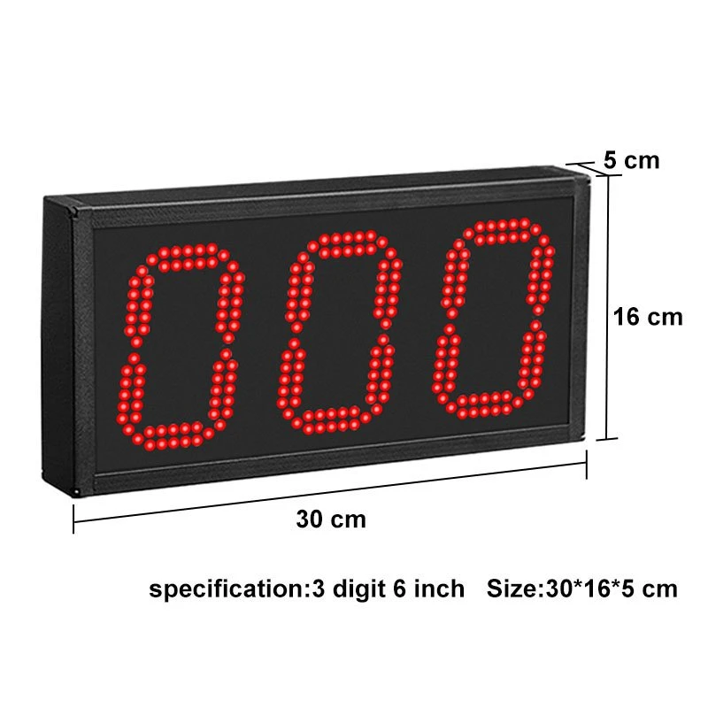 led number display timer